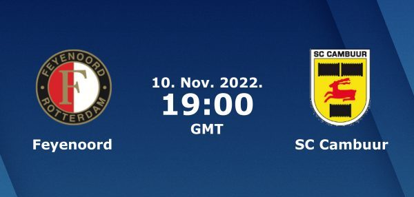 Feyenoord vs Cambuur Prediction and Match Preview