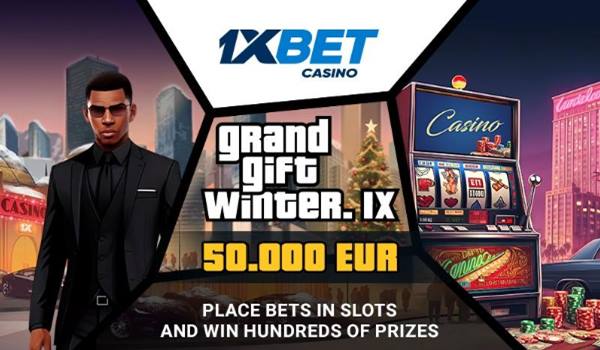 Take part in Grand Gift Winter tournament and claim your share of the €50,000 prize pool!