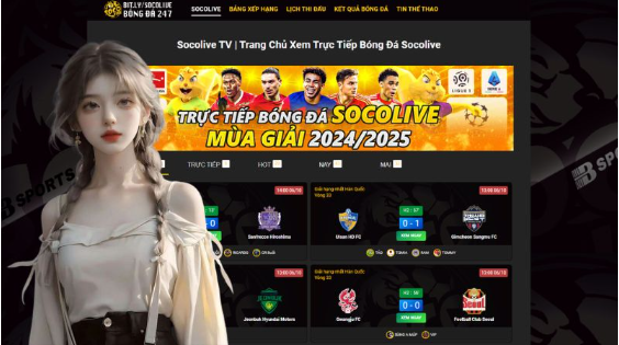 Socolive TV Trực Tiếp Bóng Đá | Uy Tín, Chất Lượng
