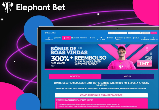 Torne-se um utilizador Elephant Bet e receba um bónus em 2025