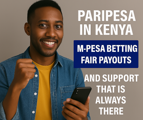 Paripesa in Kenya – M-Pesa betting, fair payouts, and support that is always there